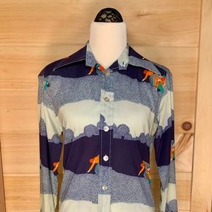 Vintage Britannia Button Up
